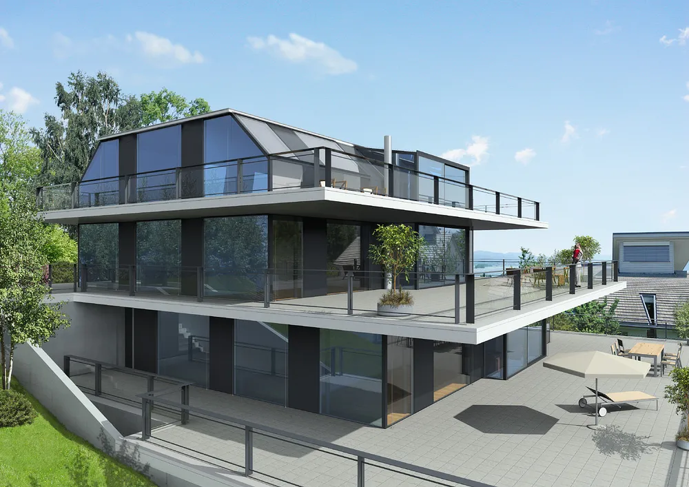 Neubau Terrassenhaus, 8807 Freienbach