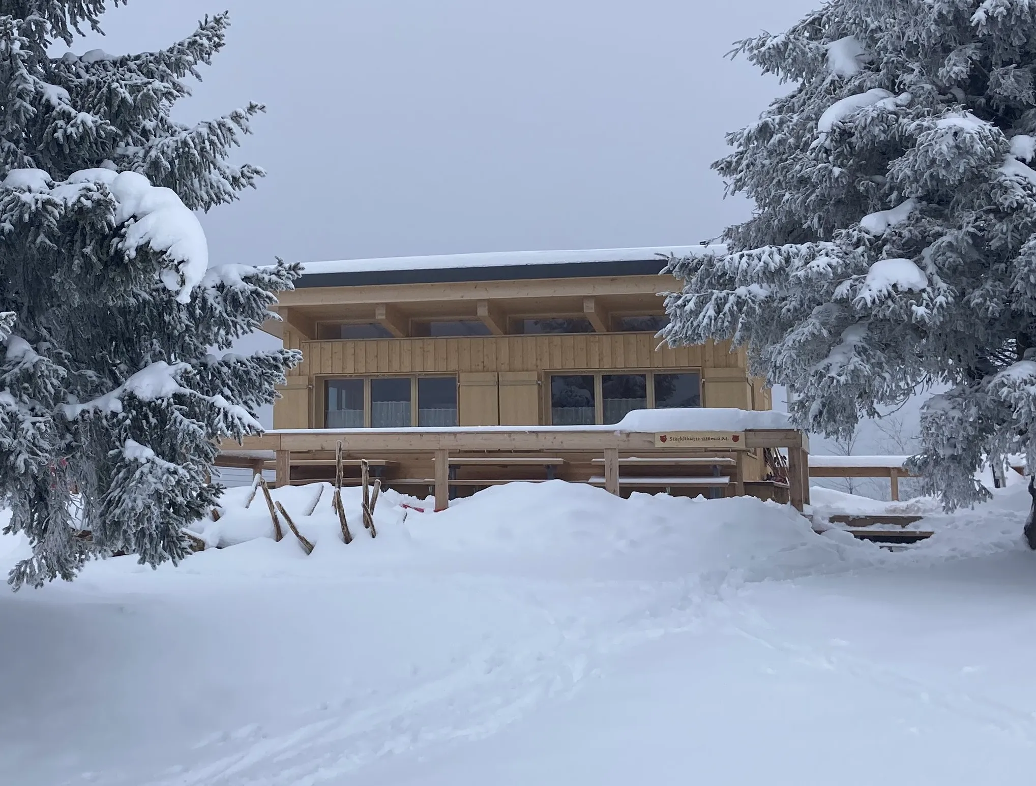 Neubau Alpwirtschaft Stöcklihütte, 8852 Altendorf, Ansicht 2