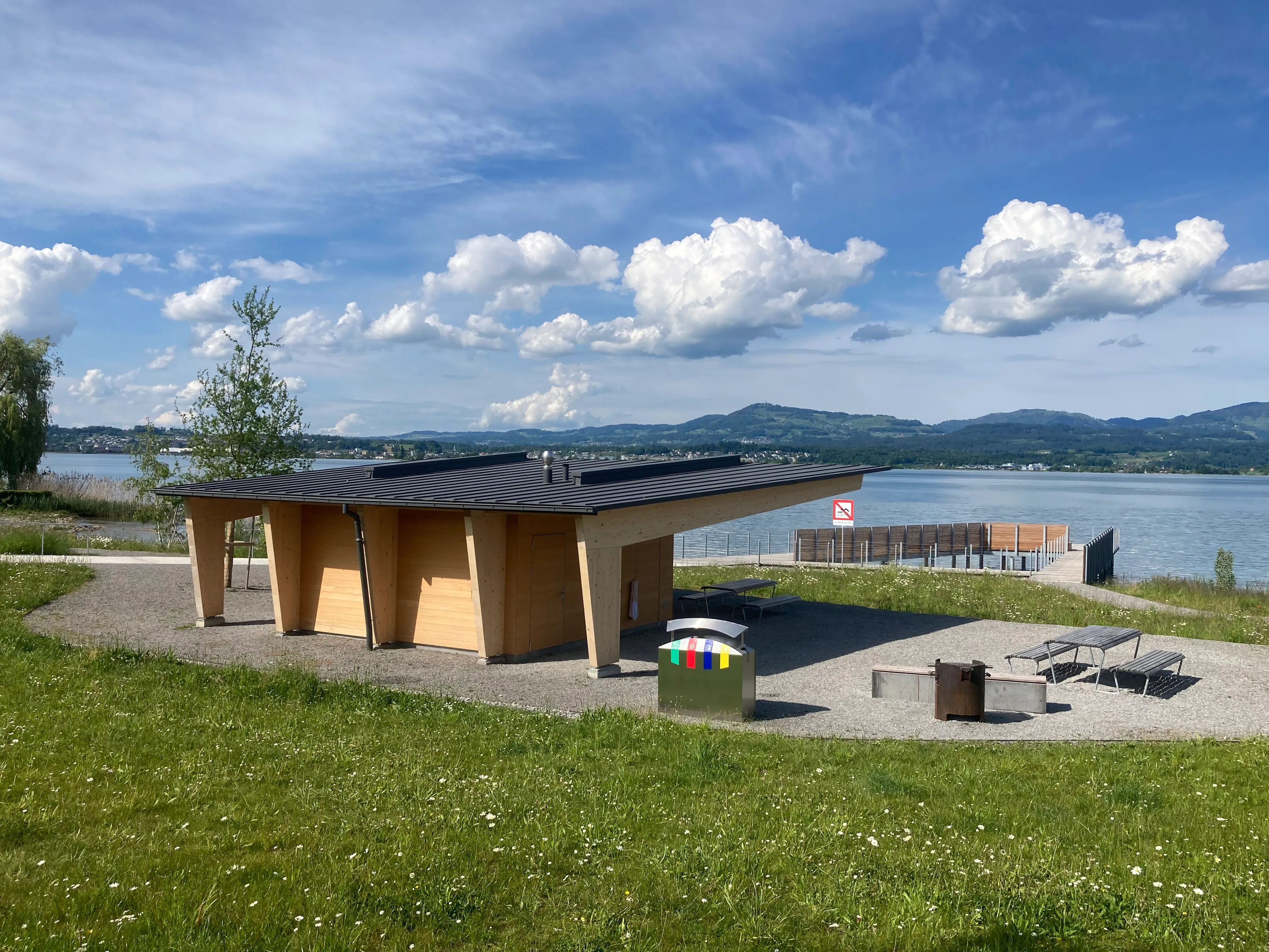 Neubau Parkpavillon, 8852 Altendorf, Ansicht 3