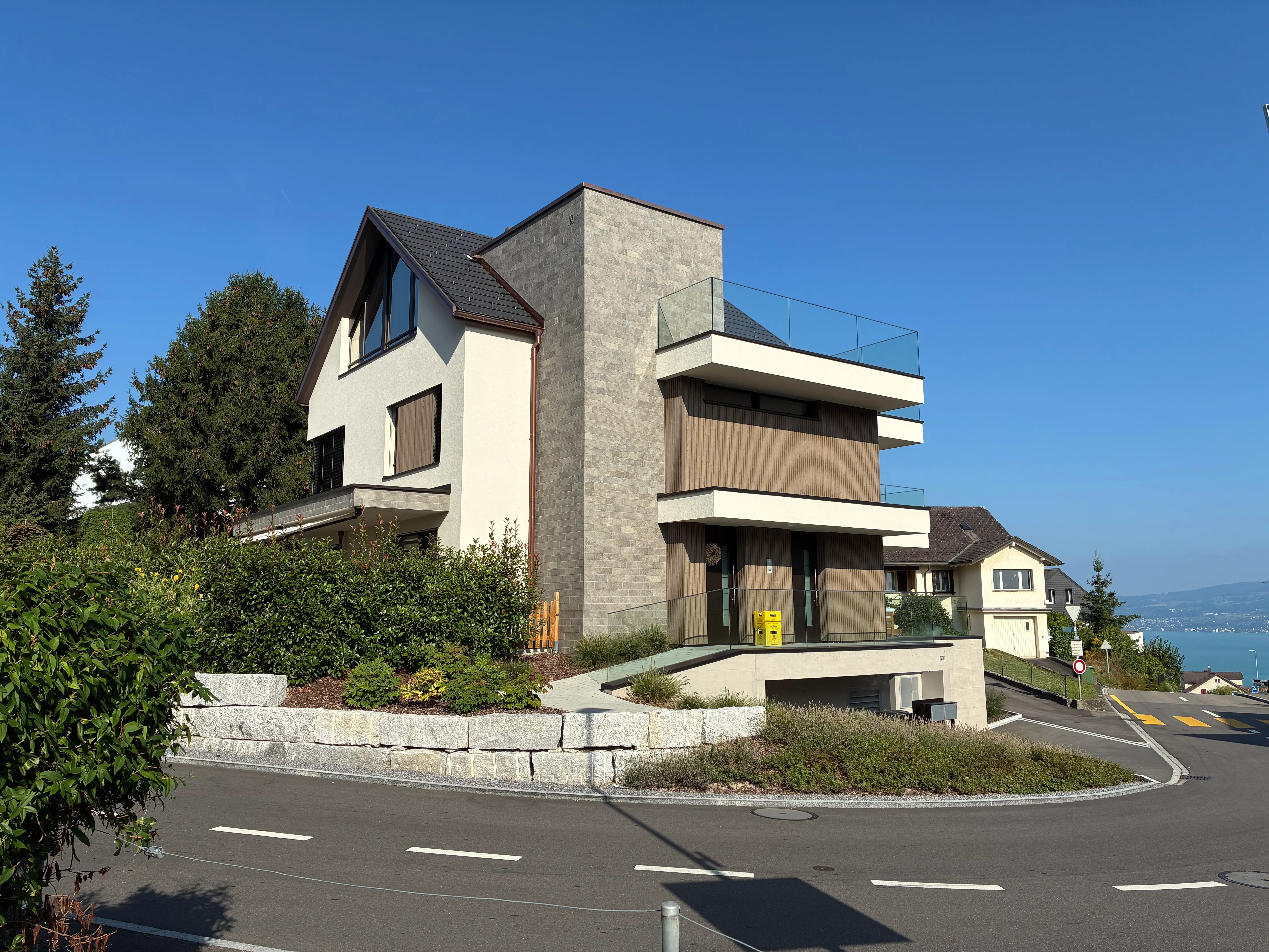 Neubau Zweifamilienhaus, 8832 Wollerau, Ansicht 3